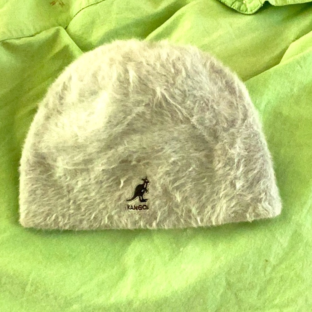 🏔  CASHMERE Kangol LAVENDER 💀SKULL  CAP  EUC - Picture 3 of 16